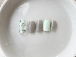 ふんわり小花柄