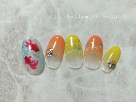 夏祭りネイル☆