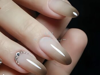 モルフォネイル(Morpho nail)/#ワンカラーグラデーション