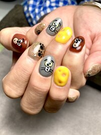 キャラクターネイル