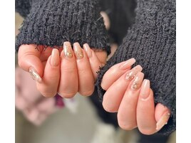 ラメでシンプルゴージャス
