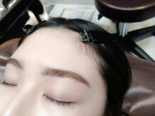 ビューステージ アイブロウサロン 前橋/ 仕上げはメイクまで行います♪