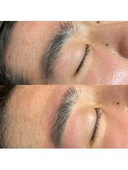 エピノン 山口岩国店(Epinon)/眉毛WAX ビフォーアフター