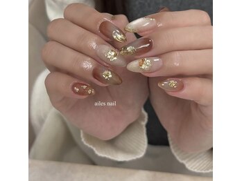 エールスネイル(ailes nail)の写真/持ち込みデザインにも対応できるトップネイリストの高技術＆たくさんのカラーやパーツ類をご用意♪