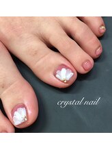 クリスタルネイル ゆめタウン博多店(CRYSTAL NAIL)/フラワー