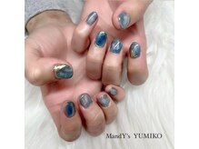 マンディーズ(MandY's)/ニュアンス/ブルーグレー/春