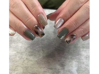 ファーストネイル(First nail)/秋冬ニュアンス