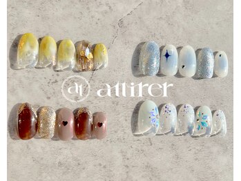 アティレ(attirer)/1月☆Monthly定額ネイル