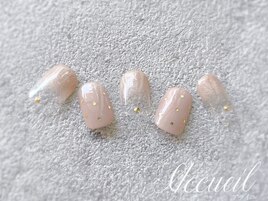 大人のオフィスネイル￥7980