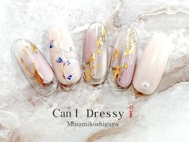 シャボン玉ネイル