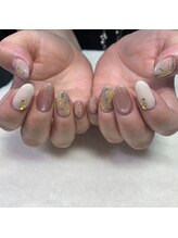 クリエネイルスペース 伊勢店(Crie Nail Space)/ミモザネイル
