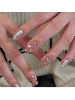 ジーナネイル 北千住(Zina nail)/お花ネイル