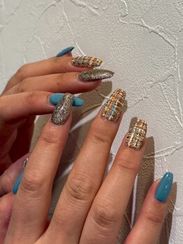 ビューティーサロン スタイル 三宮店(STYLE)の写真/4本アートコース¥5680♪持ち込みOK!4本アートし放題◎サンプルチップもご用意しております★