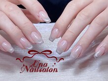 ウナネイルサロン 渋谷店(Una nail salon)/マグネットフレンチ