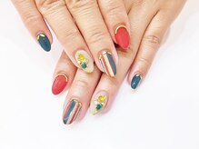 ネイルコレクション ベビーピンク(Baby Pink)/ジェルアート放題★ストライプ