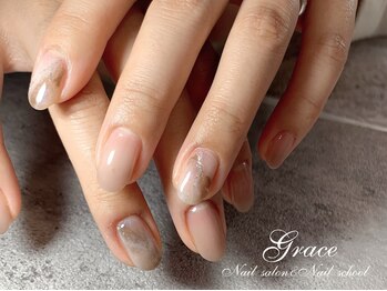 ネイルサロンアンドネイルスクール グレース(Nail salon & Nail school Grace)/シアーグラデーション