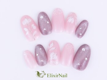 エリクサーネイル 池袋(Elixir Nail)/定額b カジュアル/クーポン使用
