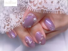 チョアネイル(Choa Nail)/ChoaNail～パープルドレス～