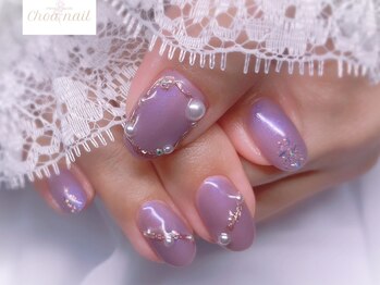 チョアネイル(Choa Nail)/ChoaNail~パープルドレス~