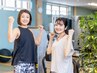 【1人では不安な方*ペア割】ペア*パーソナルトレーニング60分2人で¥2200