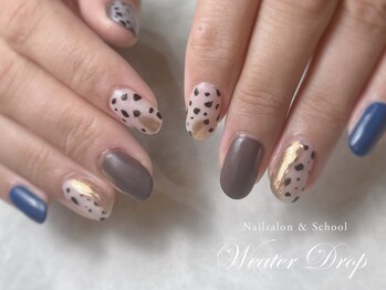 ウォータードロップ(Water Drop)/定額デザイン(ダルメシアン)