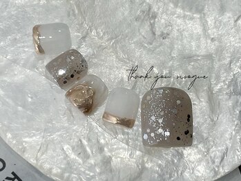 ネイルアイラッシュヴィヴォーグ(Vivogue)/定額デザイン【フットネイル】