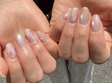 ニュアンスネイル/大理石風
