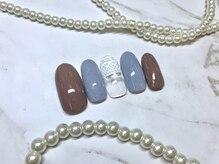 ルミエ(Lumie)/手描きboho風ネイル