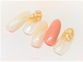 シェルネイル・桜ネイル