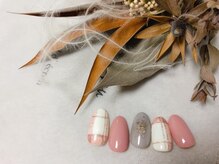 モグネイル(Mogunail)/11.12月定額B チェックネイル