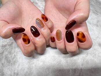閨匠ビューティサロン 上野店/べっ甲ネイル