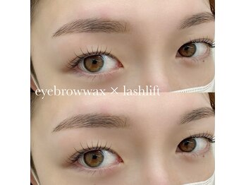 ハル(halu)/眉ワックス×ラッシュリフト