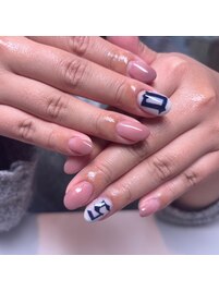 ワンポイントネイル/ワンカラー