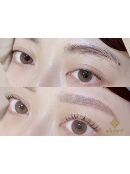 アイブロウメニューがあるサロン