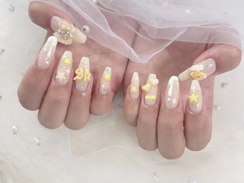 プリズム(PRISM)/推しネイルリボンネイル