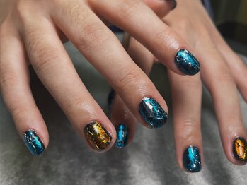 オムネイル 渋谷(HOMME NAIL)/定額デザイン ¥7.100