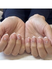 ピンクフレンチネイル