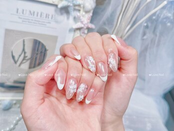 3Dぷっくりフラワーネイル