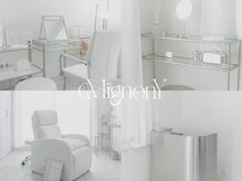 ミニョン ワイ(Mignon Y)の雰囲気（【韓国風サロン】白を基調とした清潔感のある落ち着いた空間）