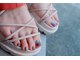 デサフィオ(Desafio.sln)の写真/初めてのお客様もリピータ様も驚くほど、豊富なカラー！完全個室のプライベート空間で理想の夏フットを♪