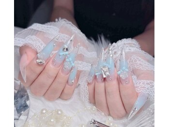 ジュリエネイル(Julie Nails)の写真/【恵美須町駅徒歩1分】カラー＆パーツが種類豊富！高技術で叶えるこだわりのネイル♪