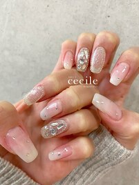 埋め尽くしネイル