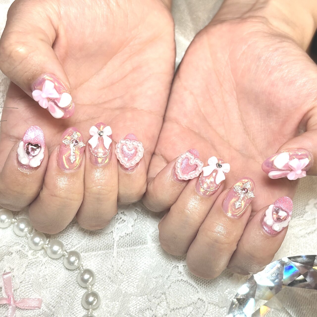 【再来】自爪10本持ち込みアート☆￥10500！
