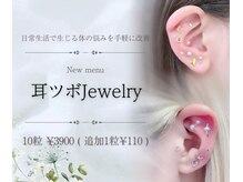 ジェミー アイ 中村橋駅前店(Gemmy eye)の雰囲気（耳ツボジュエリー始めました♪）