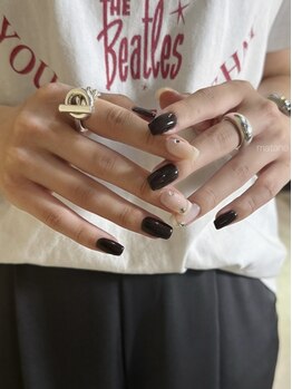 マタネ(matane)の写真/≪シンプルだけど他の差が出る、理想のnailを◎≫お仕事で派手にできない方にも◎手元を華やかに彩ります