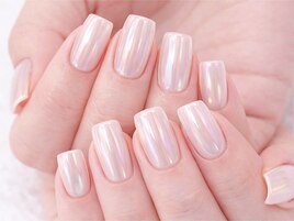 nail design：オーロラミラー