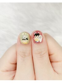 少年アシベの痛ネイル