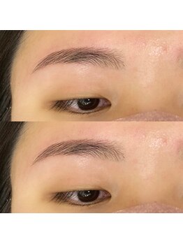 ビューステージ アイブロウサロン 秋田/平行アーチ眉