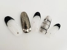 ビーケア 自由が丘店(B.care)/チェックネイル￥8480