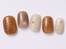 アイ ネイルズ 天神店(I nails)/チェックアート　￥7000